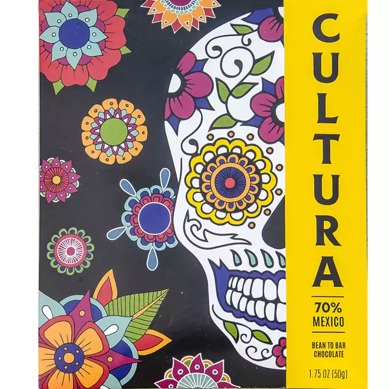CULTURA Chocolate | Dunkle Schokolade »Mexico« 70% Cultura Schokolade aus Denver Kakao aus mexico
