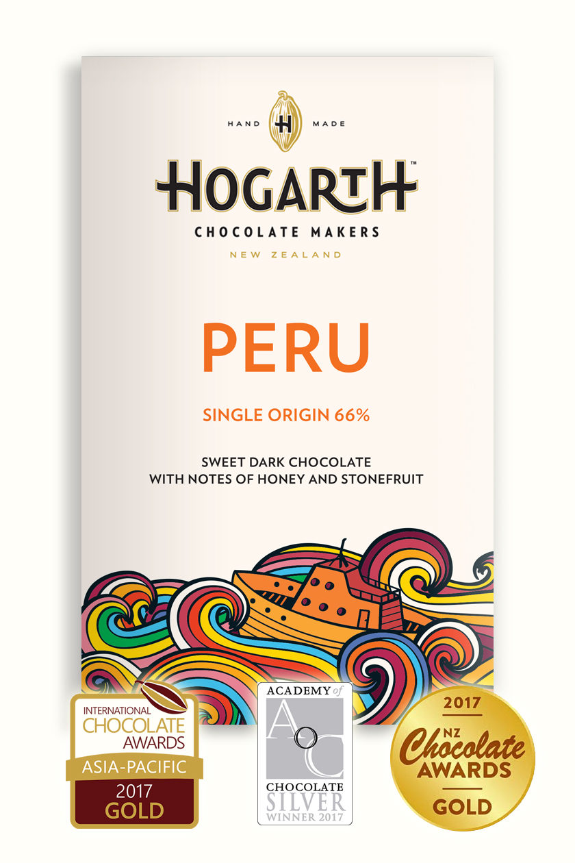 HOGARTH Chocolate | Dunkle Schokolade »Peru« 66% | 70g
