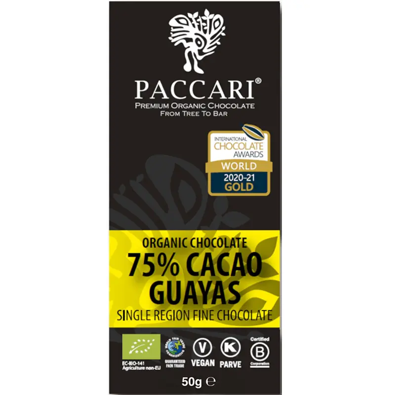 Bio Schokolade von Paccari Guayas Pacari
