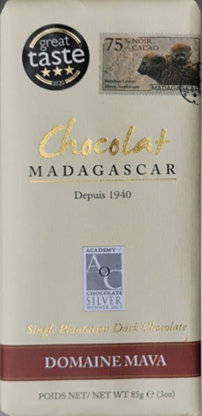 Chocolat MADAGASCAR | Dunkle Schokolade »Domaine MAVA« 75%