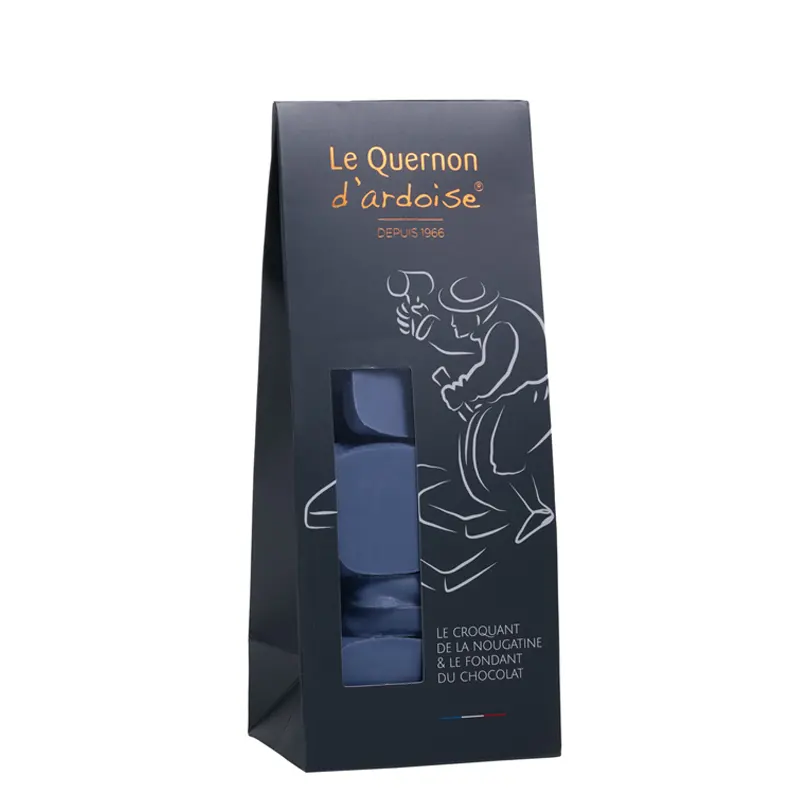 LA PETITE MARQUISE »Le Quernons d'Ardoise« Le Quernons Krokant in Blauer Schokolade