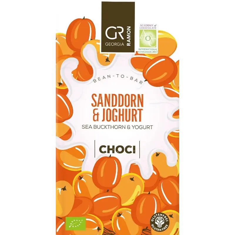 Choci Schokolaxde mit Sanddorn von Georgia Ramon