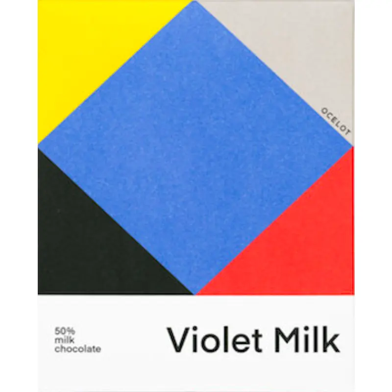 Milchschokolade Violet Milk von Ocelot