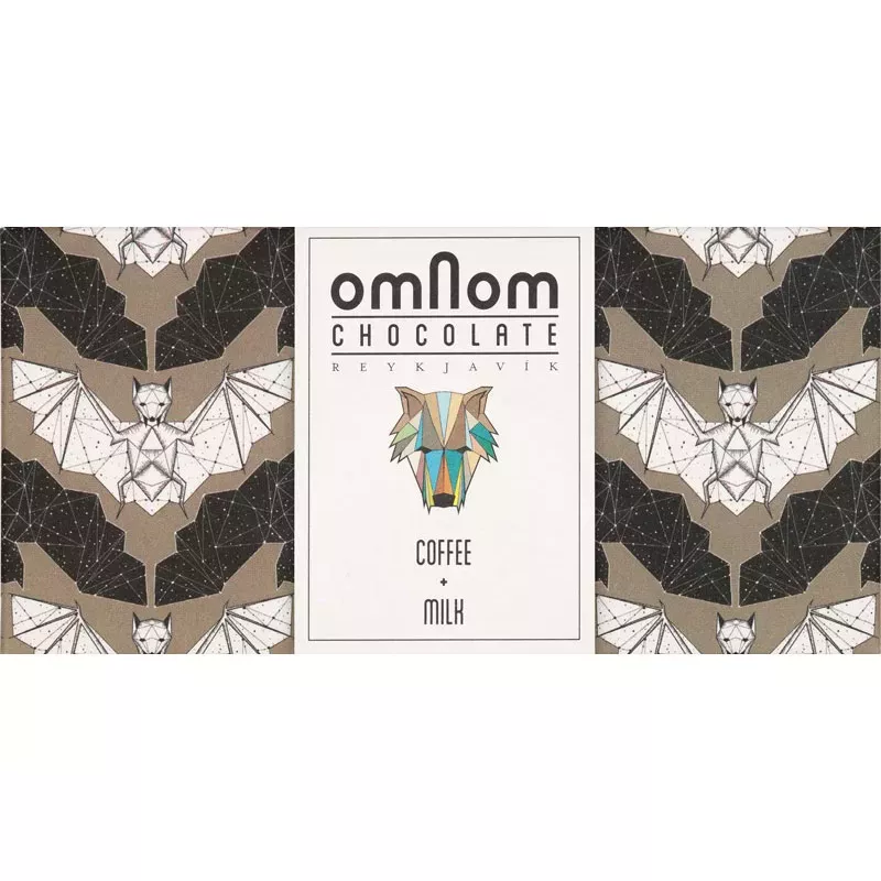 OMNOM Chocolate | Milchschokolade »Coffee & Milk« 32% Milchschokolade Coffee mit Kaffee von Omnome