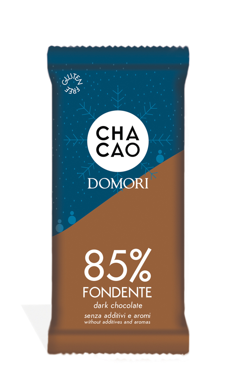 CHACAO by Domori | Dunkle Schokolade »Fondente« 85% | 50g