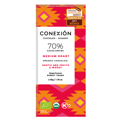CONEXIÓN Chocolate Ecuador | Schokolade »Medium Roast« 70% | 50g