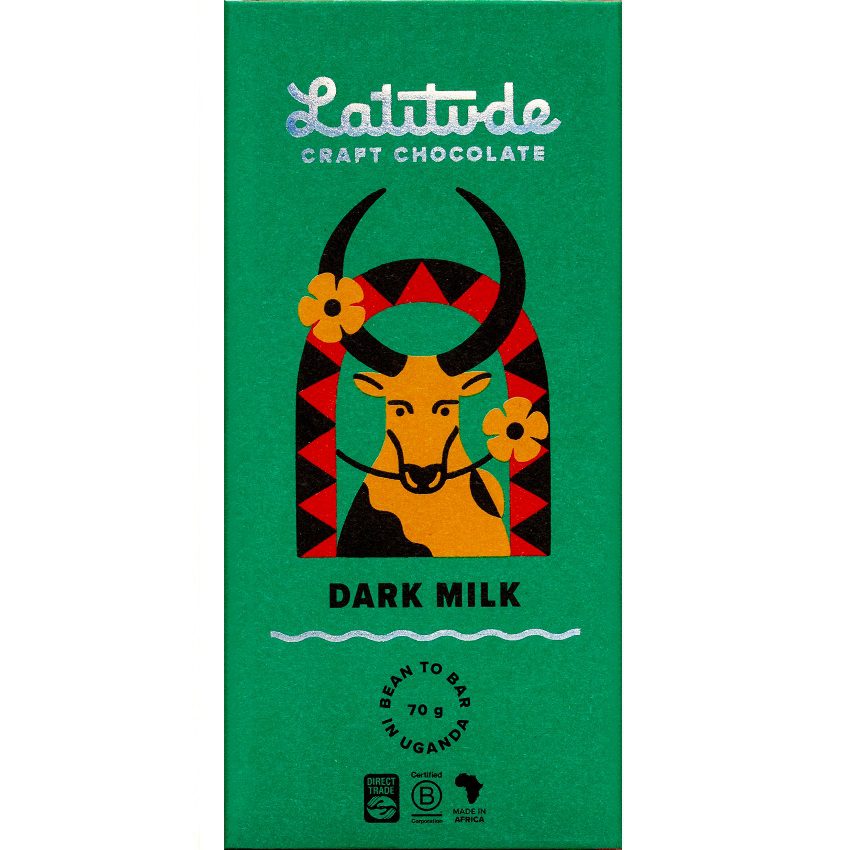 LATITUDE | Milchschokolade »Uganda« 49% | 70g LATITUDE | Milchschokolade »Uganda« 49% | 70g