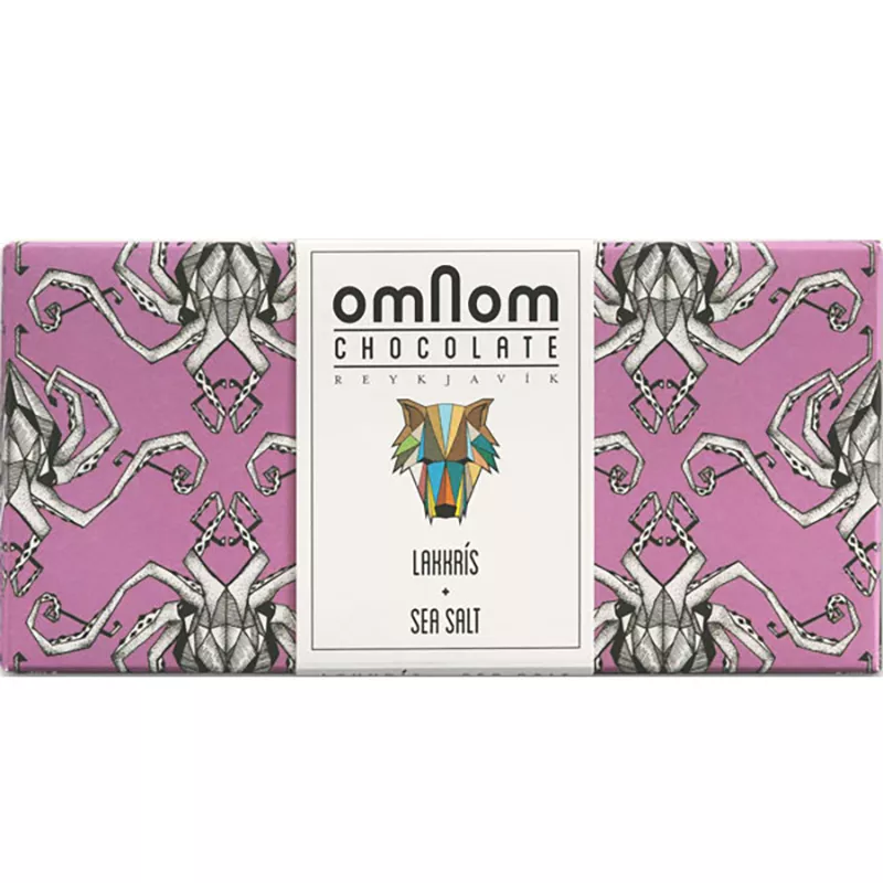 Lakkris-Sea Salt Schokolade von Omnom Rekjavik