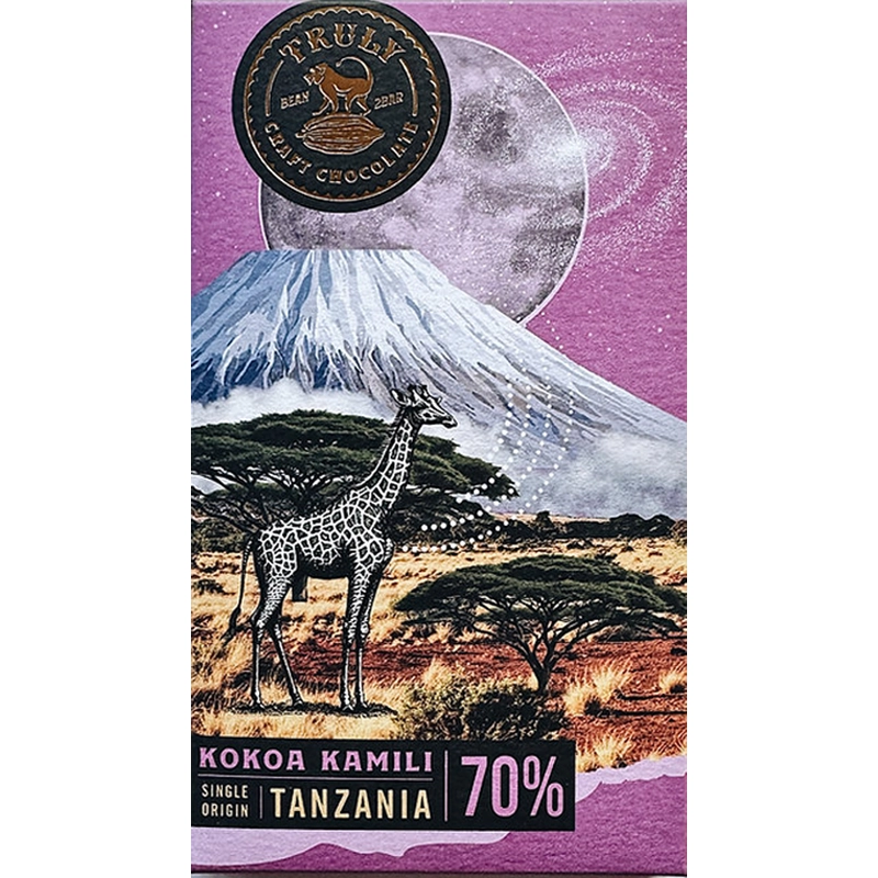 Tansania Single-Origin Schokolade TRULY Kokoa Kamili 70 %