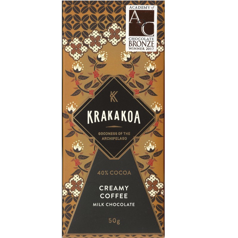 KRAKAKOA | Milchschokolade & Creamy »Coffee« 40% | 50g