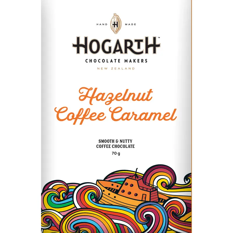 Haselnut Coffee Caramel Schokolade von Hogarth