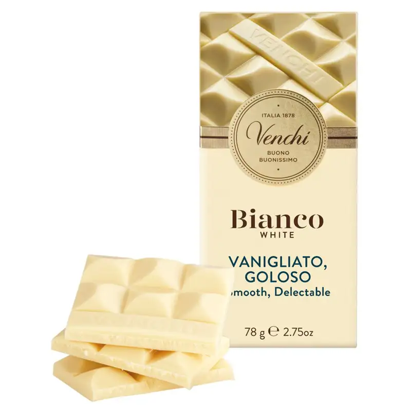 VENCHI | Weiße Schokolade »Bianco - Vanigliato Goloso« 78g Bianco weiße Schokolade von Venchi