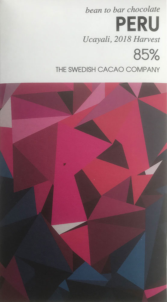 THE SWEDISH CACAO COMPANY | Dunkle Schokolade »Peru« 85% | 50g MHD 31.08.2022