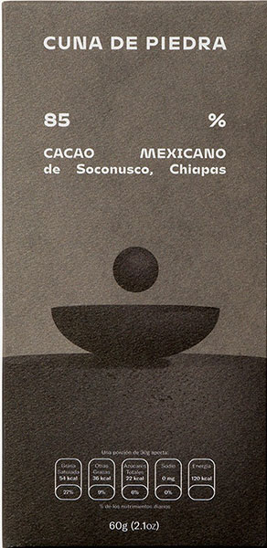 Dunkle Schokolade mit Kkaoaus Mexico, Hersteller: Cuna de Piedra