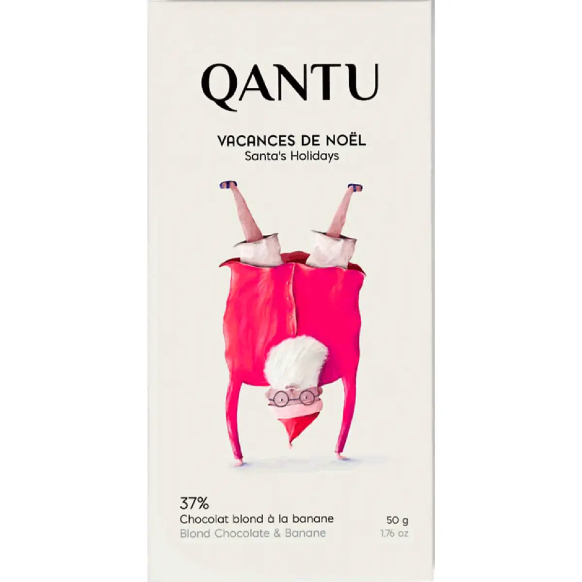 QANTU Santa’s Holidays Bananenschokolade mit Karamell- und Toffeenoten