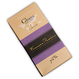 PRALUS | Dunkle Schokolade »Ghana« 75%
