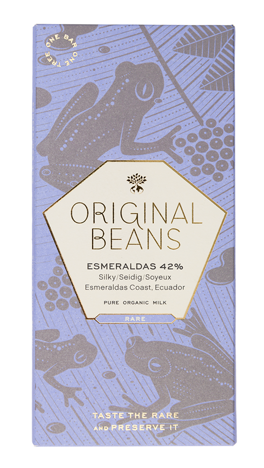 ORIGINAL BEANS | Milchschokolade »Esmeralda Milk« 42% | BIO