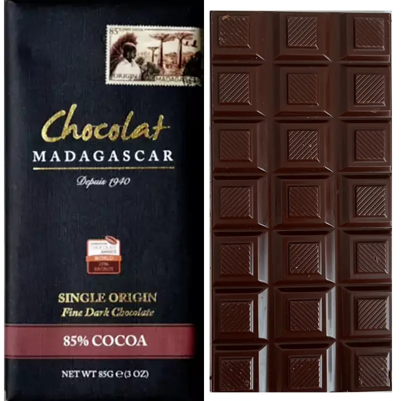 85% Schokolade von Chocolate Madagaskar