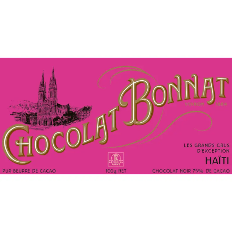 Haiti Schokolade von Bonnat frankreich
