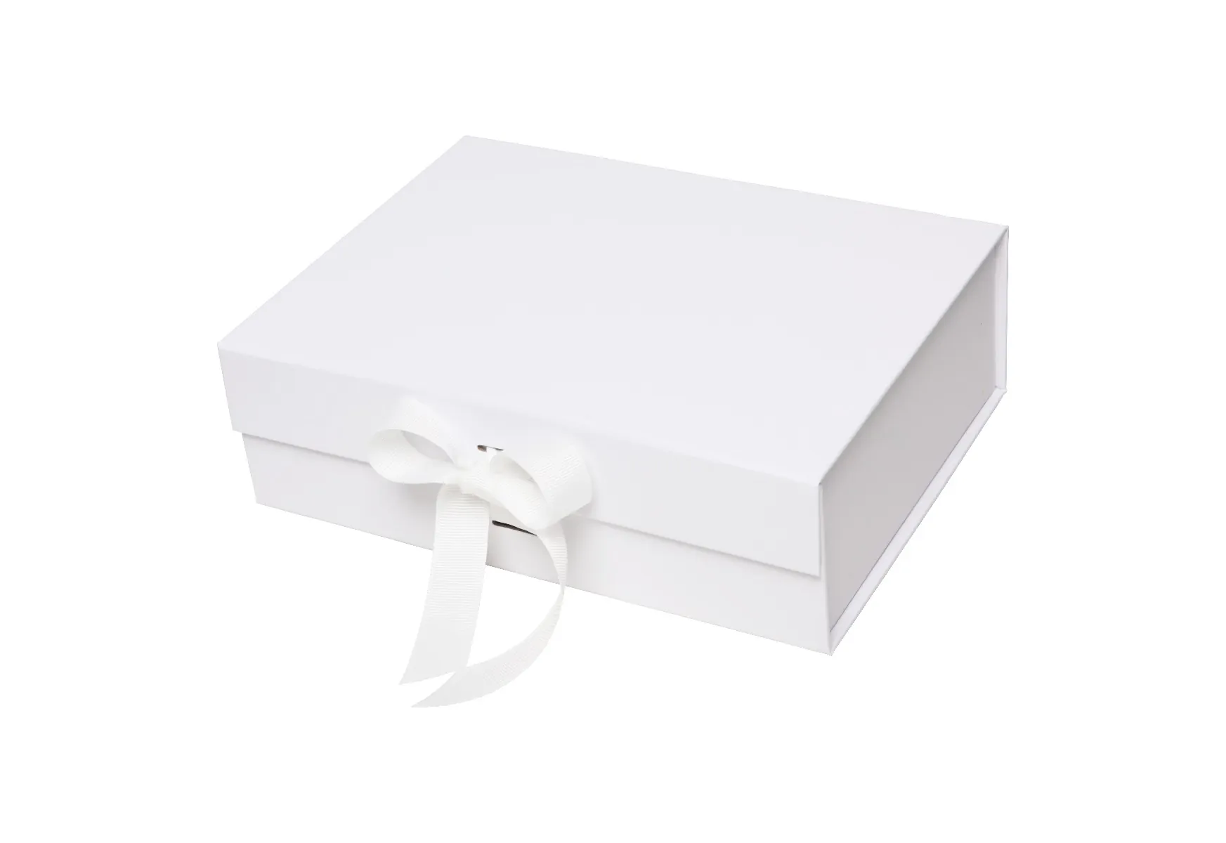 Geschenkverpackung Magnetbox »Oxford weiß klein« 23x17x7 cm Geschenkverpackung Magnetbox »Oxford weiß klein« 23x17x7 cm