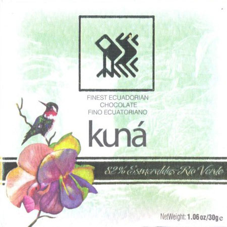 kuna_82_schokoladedrNz3sHxXrNDp KUNÁ | Dunkle Schokolade »Esmeraldas Rio-Verde« 82% | BIO | 30g