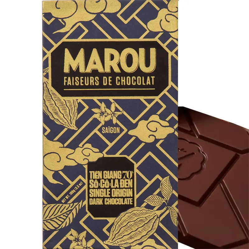 MAROU | Dunkle Schokolade »Vietnam Tien Giang« 70% | 80g Tien Giang 70 Schokolade von Marou Vietnam