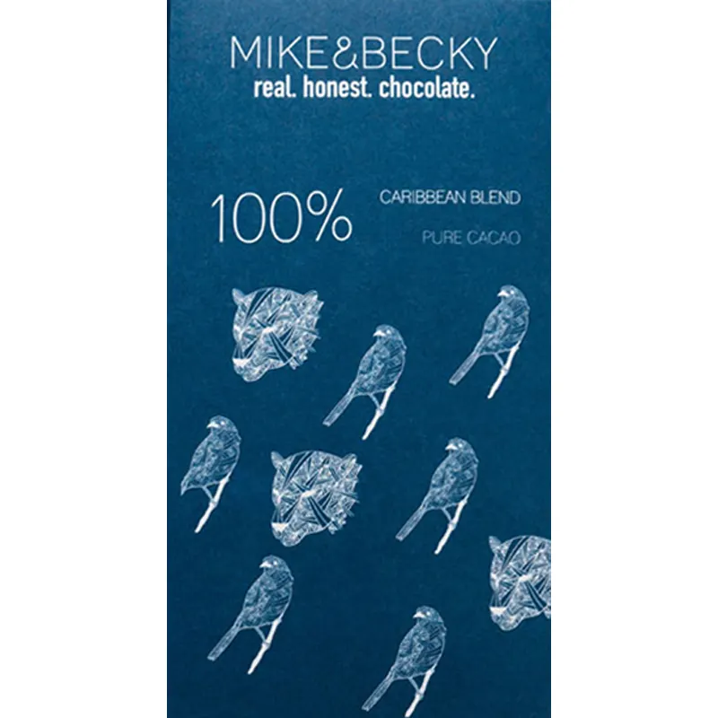 Mike and Becky Schokolade 100% kakaomasse