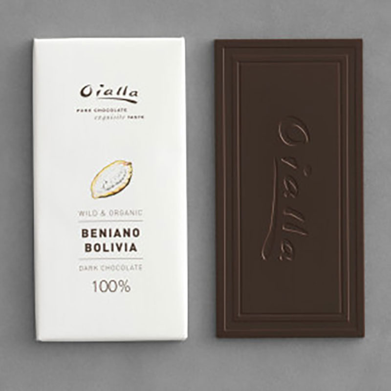 OIALLA Dunkle Schokolade »Beniano Bolivia« 100% 100% Schokolade von Oialla aus Dänemark