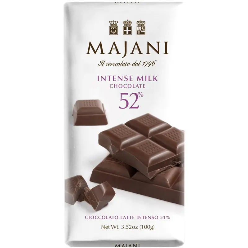 MAJANI | Milchschokolade »Latte« 52% | 100g Milchschokolade von Majani Italien