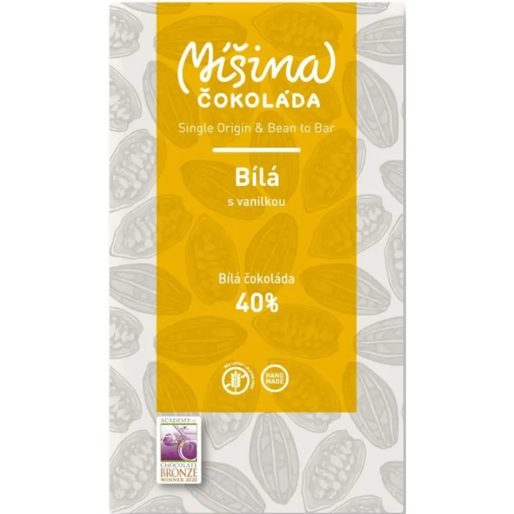 Weisse Schokolade aus Tschechien von Misina Prag