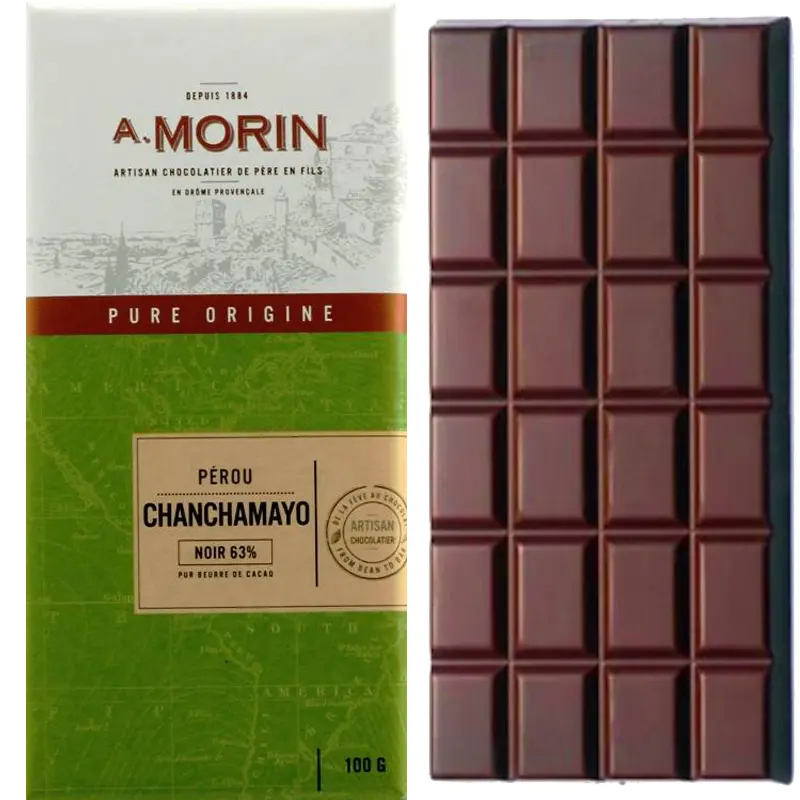 Perou Chanchamayo Noir Schokolade von A. Morin
