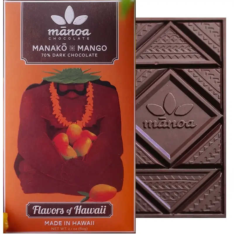 Schokolade Manako Mango von Manoa Hawaii