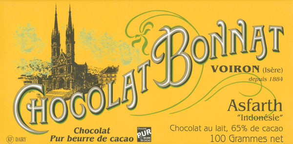 BONNAT Milchschokolade | Chocolat au lait »Asfarth« 65%