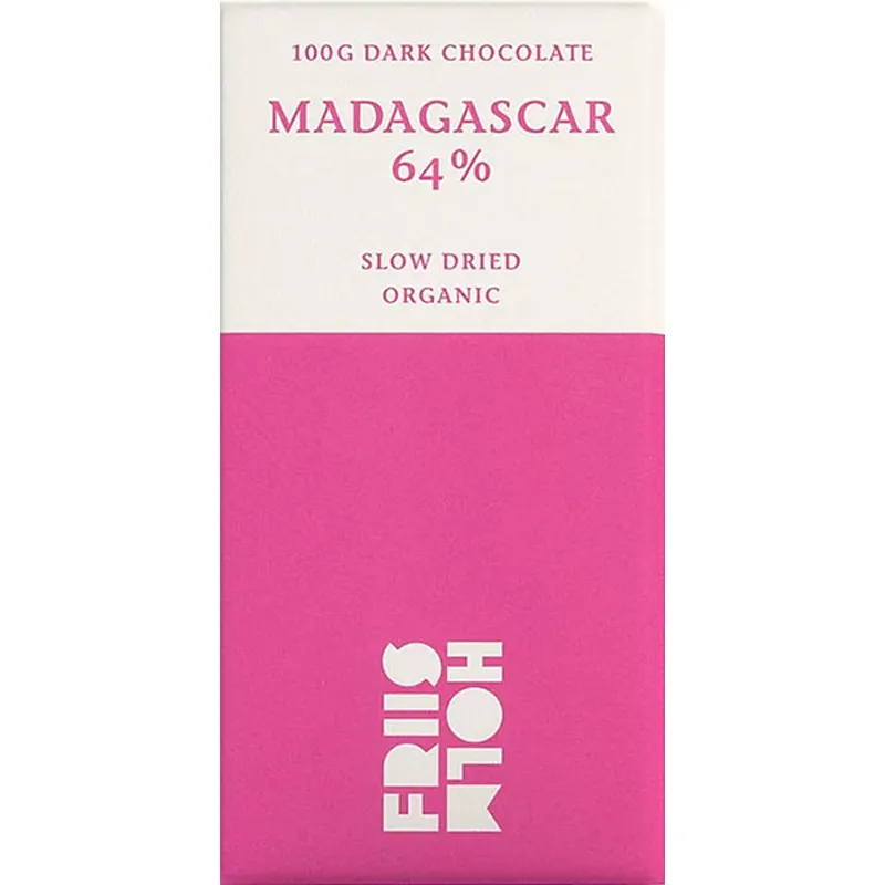 Friis Holm Dunkle Schokolade Slow Dried Madagascar Bio