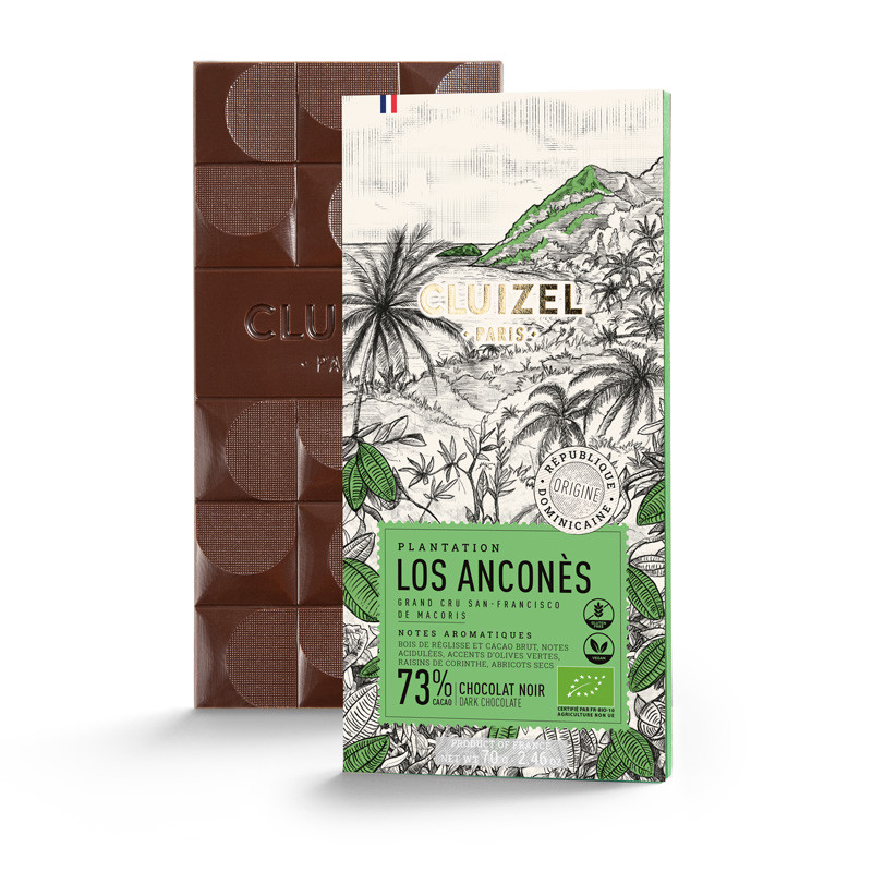 MICHEL CLUIZEL | Dunkle Schokolade »Plantation Los Anconés« 73% | BIO