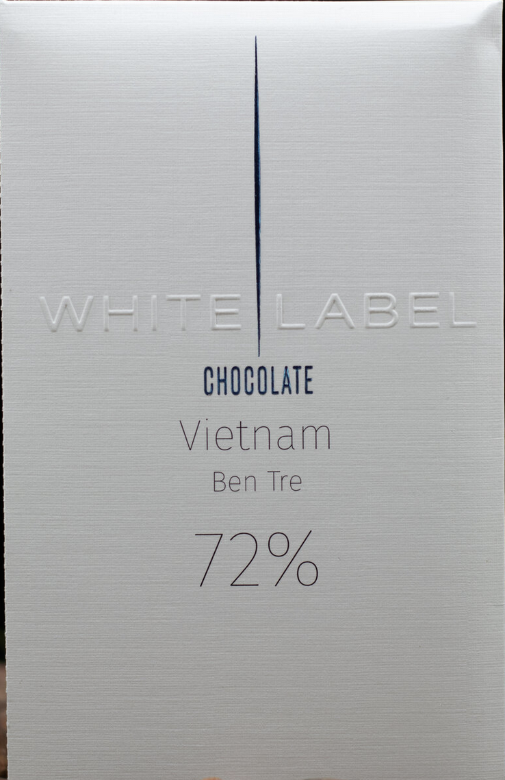 WHITE LABEL Chocolate | Dunkle Schokolade »Vietnam - Ben Tre« 72% 