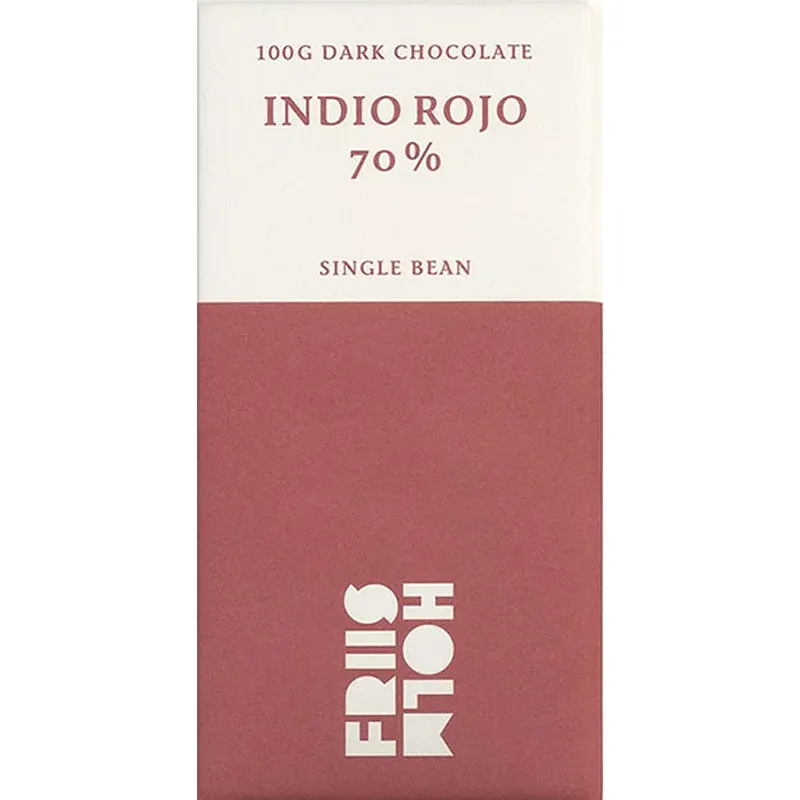 Friis Holm Dunkle Schokolade Indio Rojo Guatemala