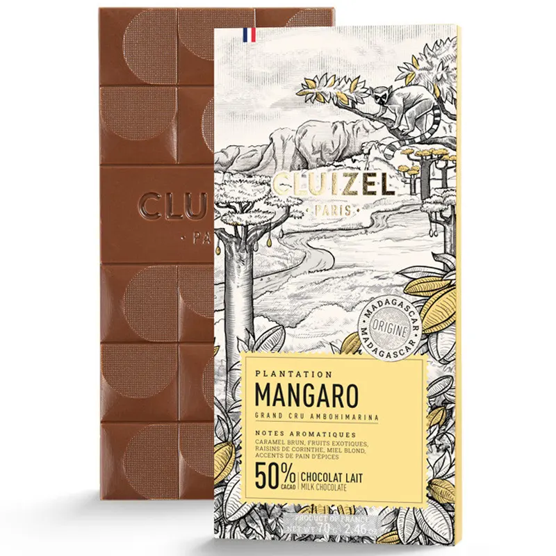MICHEL CLUIZEL Milchschokolade | Plantation »Mangaro Lait« 50% Milchschokolade von Michel Cluizel Mangaro