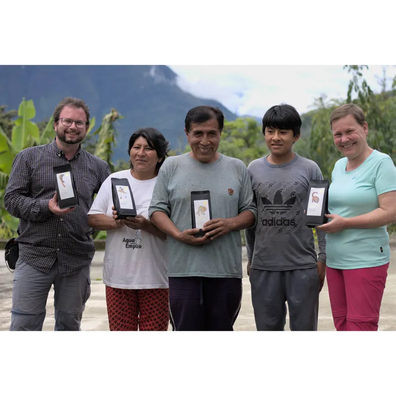 Kaffeeplantage mit Dr. Wielgos von peru Puro