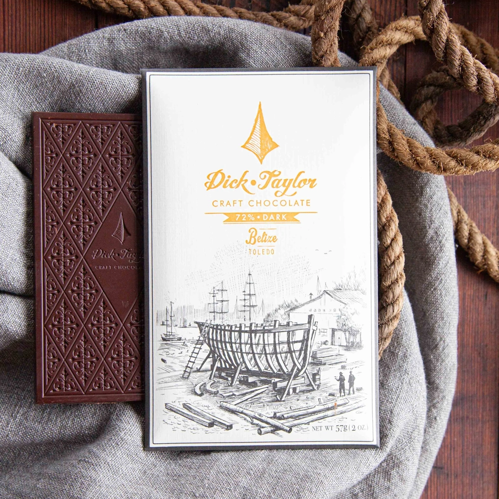 Belize Kakao Dick Taylor Toledo 72 % Bean-to-Bar Schokolade prämiert