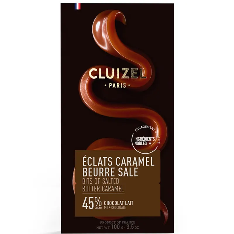 Milchschokolade mit Caramel und Salz von Michel Cluizel