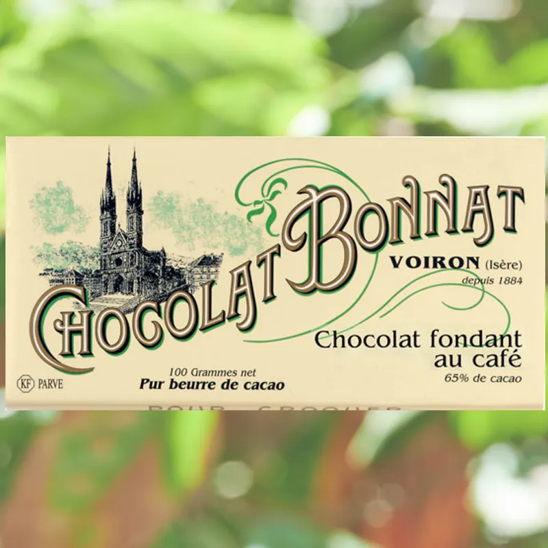 Schokolade mit Kaffeee von Bonnat