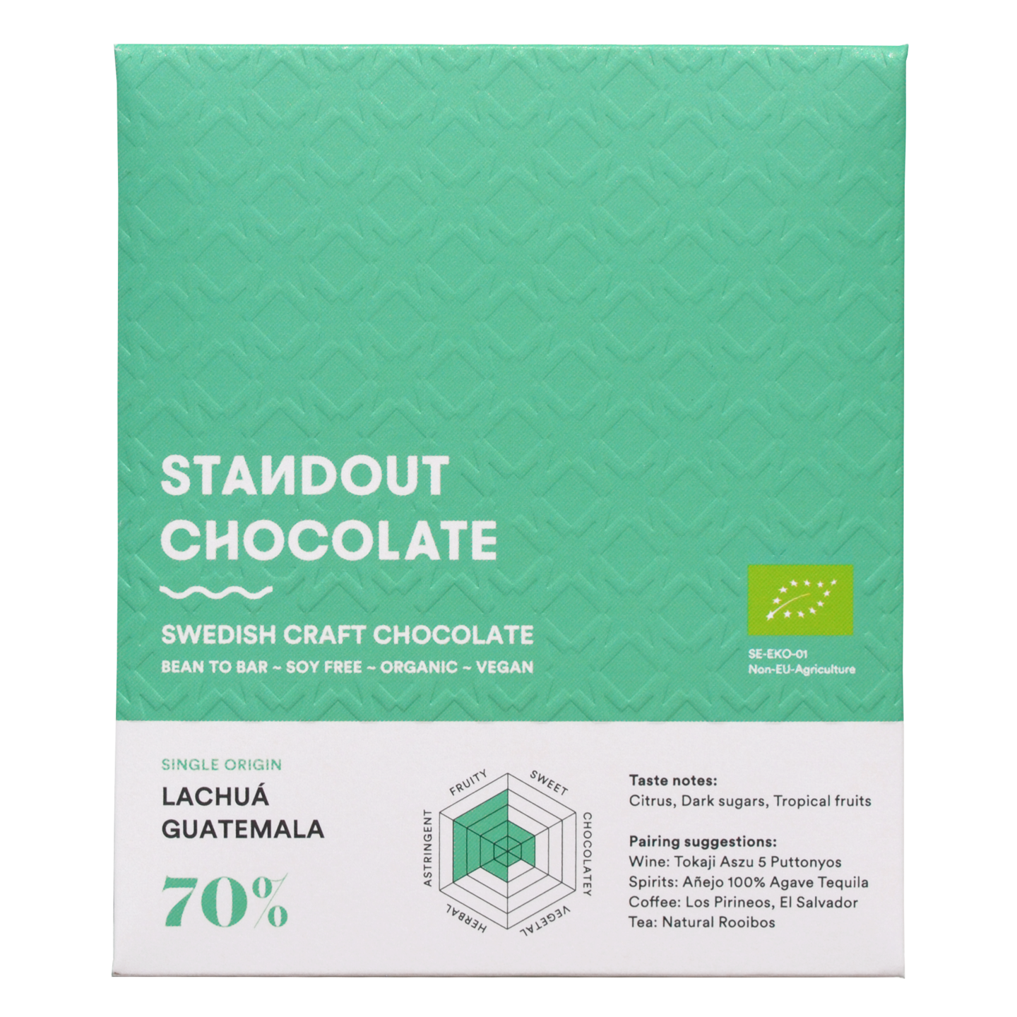 STANDOUT CHOCOLATE »Lachuá Guatemala« 70% | 50g
