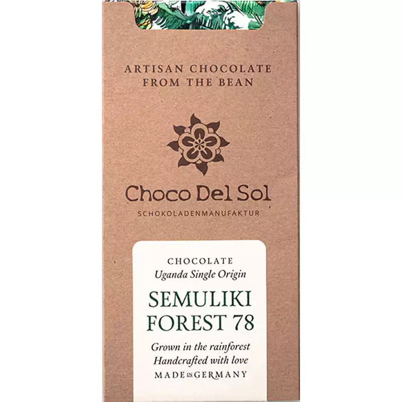 Semuliki Forest Schokolade von Choco del Sol Uganda Kakao