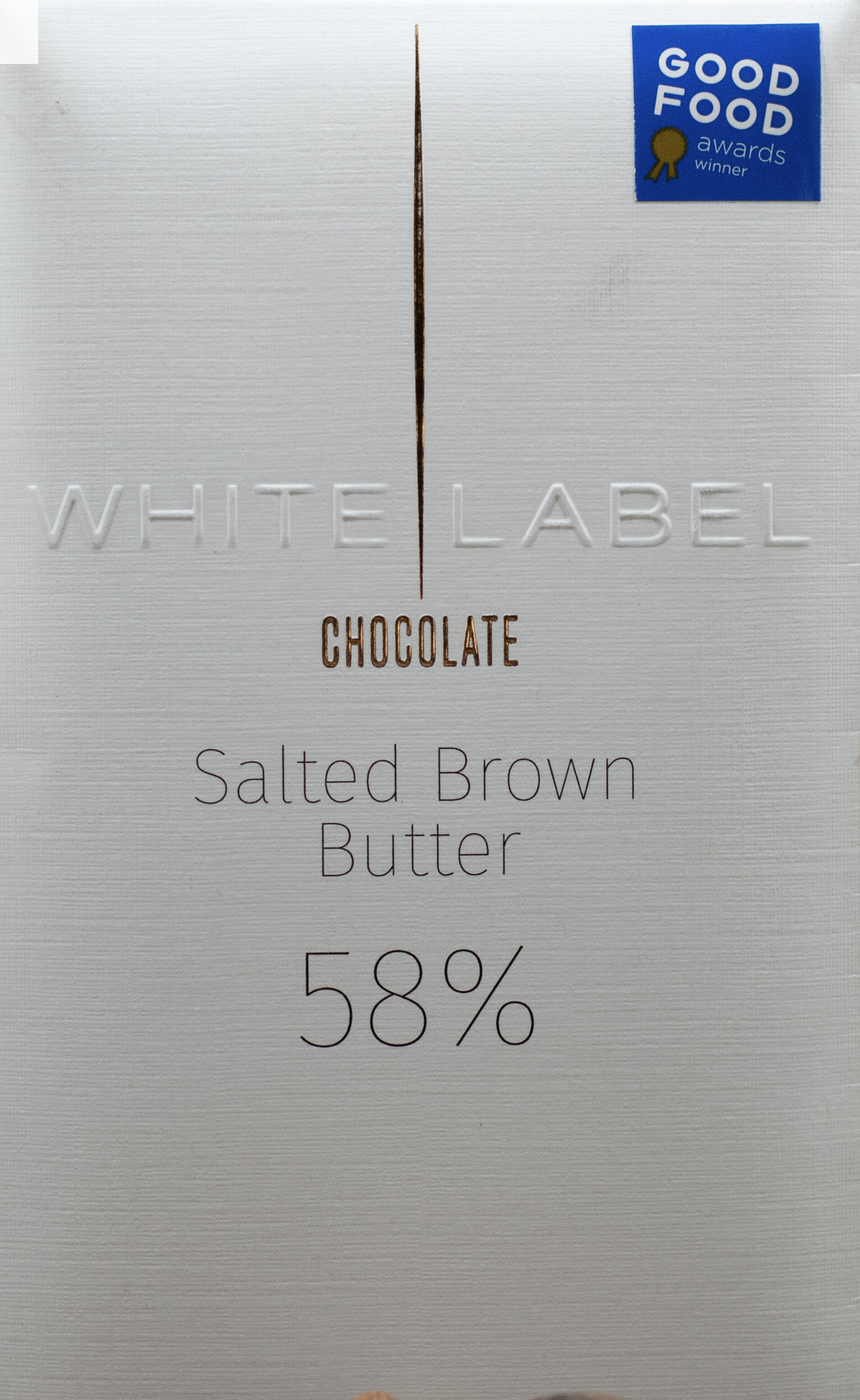 WHITE LABEL Chocolate | Milchschokolade »Brown Butter & Milk« 58%