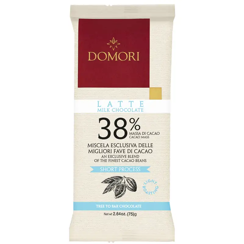 Milchschokolade mit 38% kakao Latte von Domori Italien