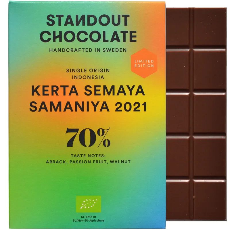 Kerta Semaya Samaniya Schokolade  von Standout Chocolate