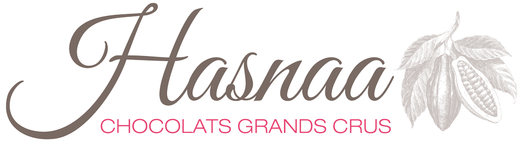 Hasnaa Chocolats Bordeaux Hasnaa Schokoladen La Feverie logo
