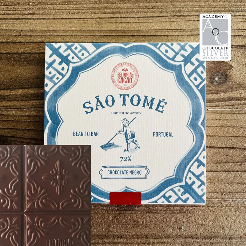 Beste pure Schokolade von Feitoria do Cacao