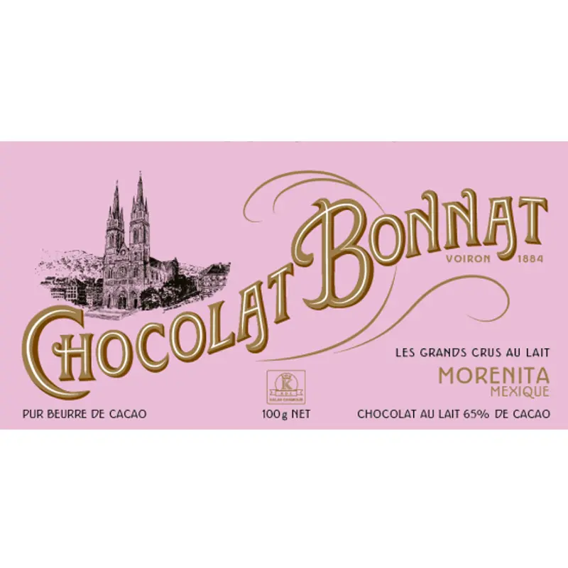 BONNAT Milchschokolade | Chocolat »Morenita« 65% Französische Bonnat Milchschokolade Morenita Mexiko